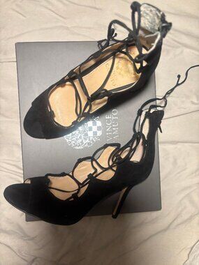 Strappy Black Sandals